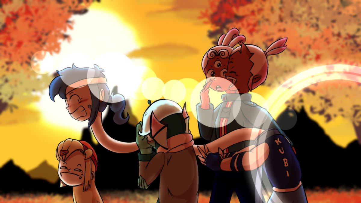 snapper_312's tweet image. Kubi Scarf! Autumn Yokai

Characters by @MinionKingKarl 
Redrew some fanart of #RantheRokurokubi I did last year
OLD on left, NEW on right!