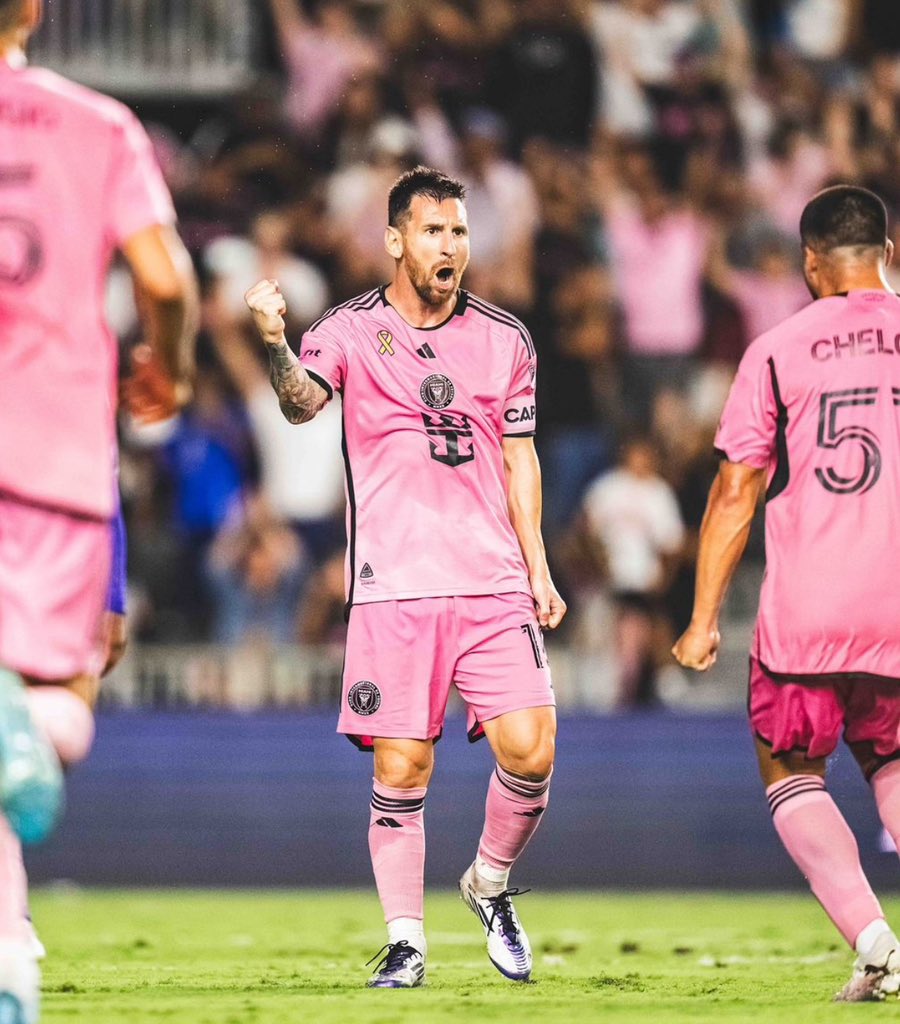 3️⃣🇦🇷 Leo Messi hat-trick again… and it’s his second hat-trick in five days with club and country!

20 goals, 10 assists in 19 MLS games this season. Record points for Inter Miami. ✨