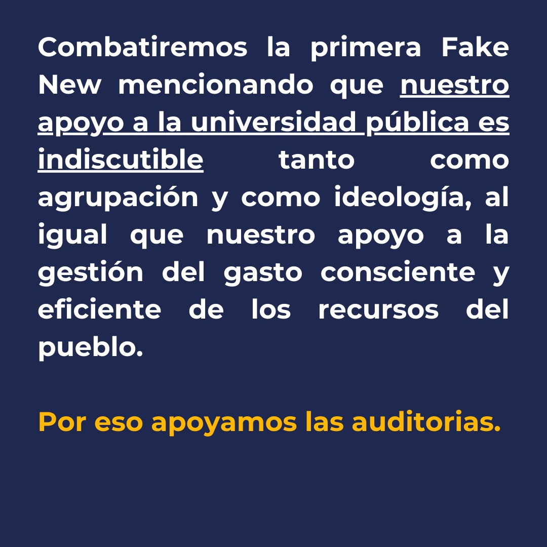 FelUntdf's tweet image. Nuestro apoyo a la universidad publica no está en discusión, ni lo está con nuestro Presidente ni con el anterior, no como algunos que se acordaron de la educación recién a finales del año 2023, ¿Qué es lo que cambió? que ahora hay un presidente que no les gusta.