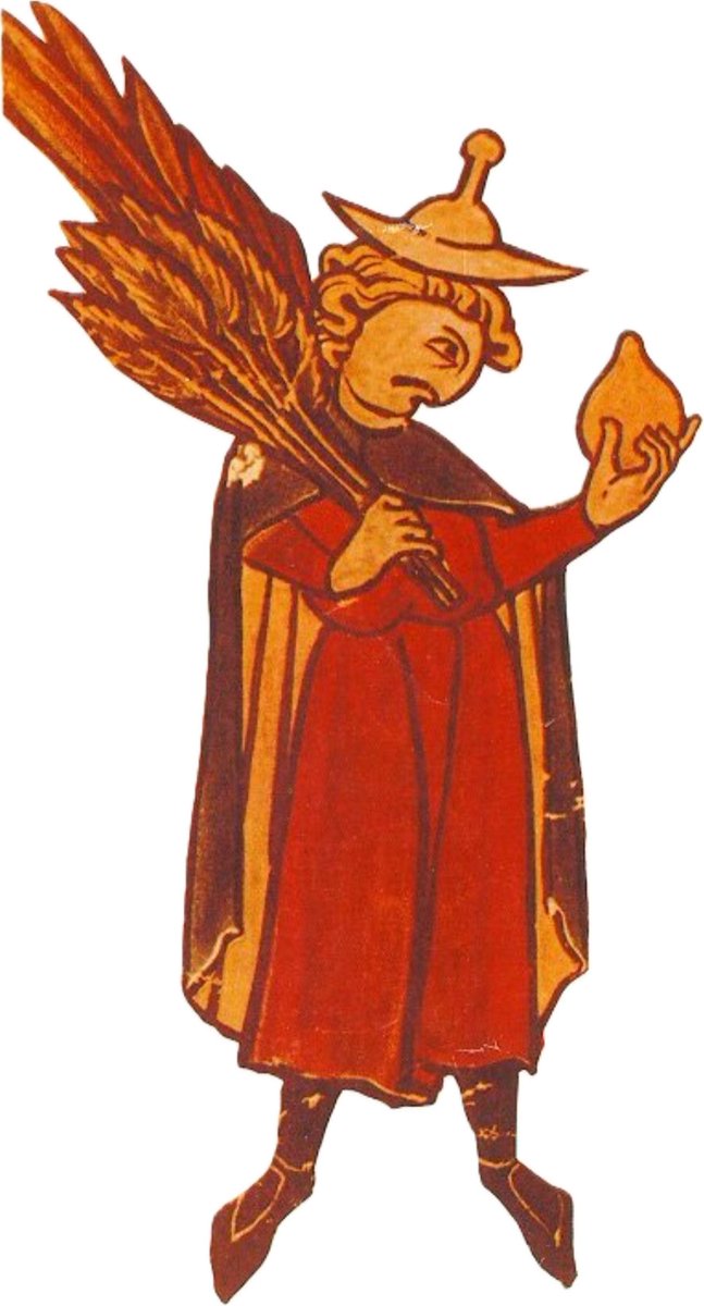 The Jewish hat of the Middle Ages  is often seen in illustrated Hebrew manuscripts, and was later included by German Jews in their seals and coats of arms,suggesting that initially it was regarded by European Jews as a   traditional garb rather than an imposed discrimination.