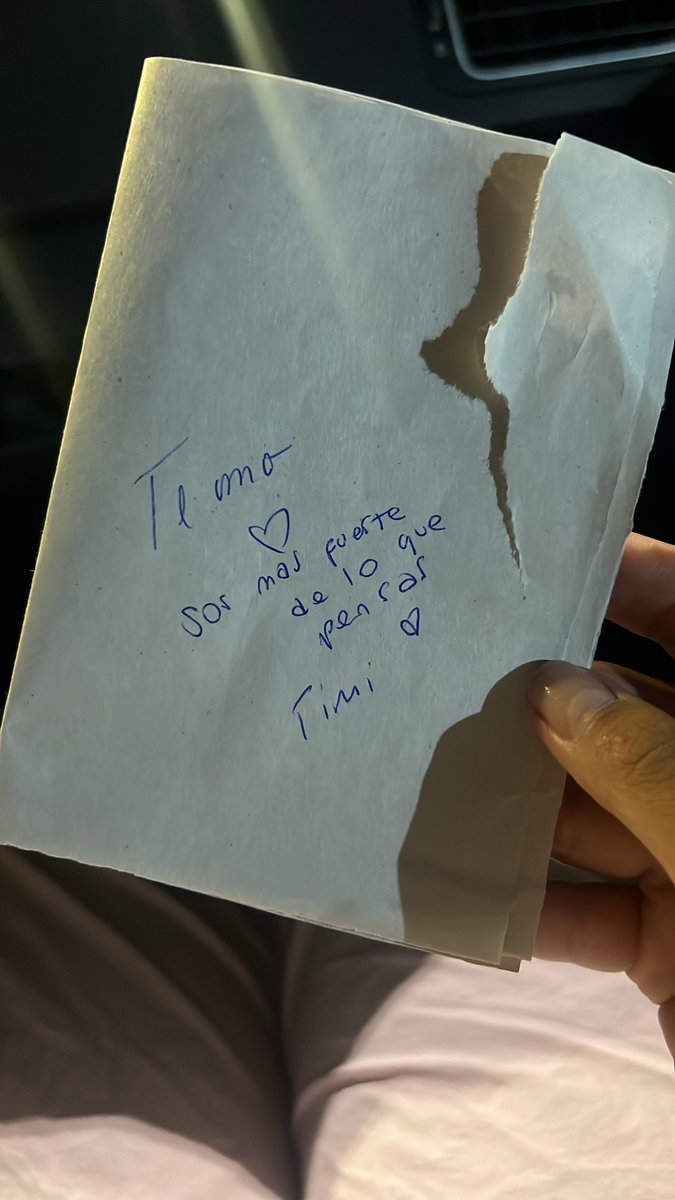 clovetriplete's tweet photo. si están teniendo un mal día como yo, recuerden esto que tini escribió 🤍 https://t.co/LELFj1yQLe