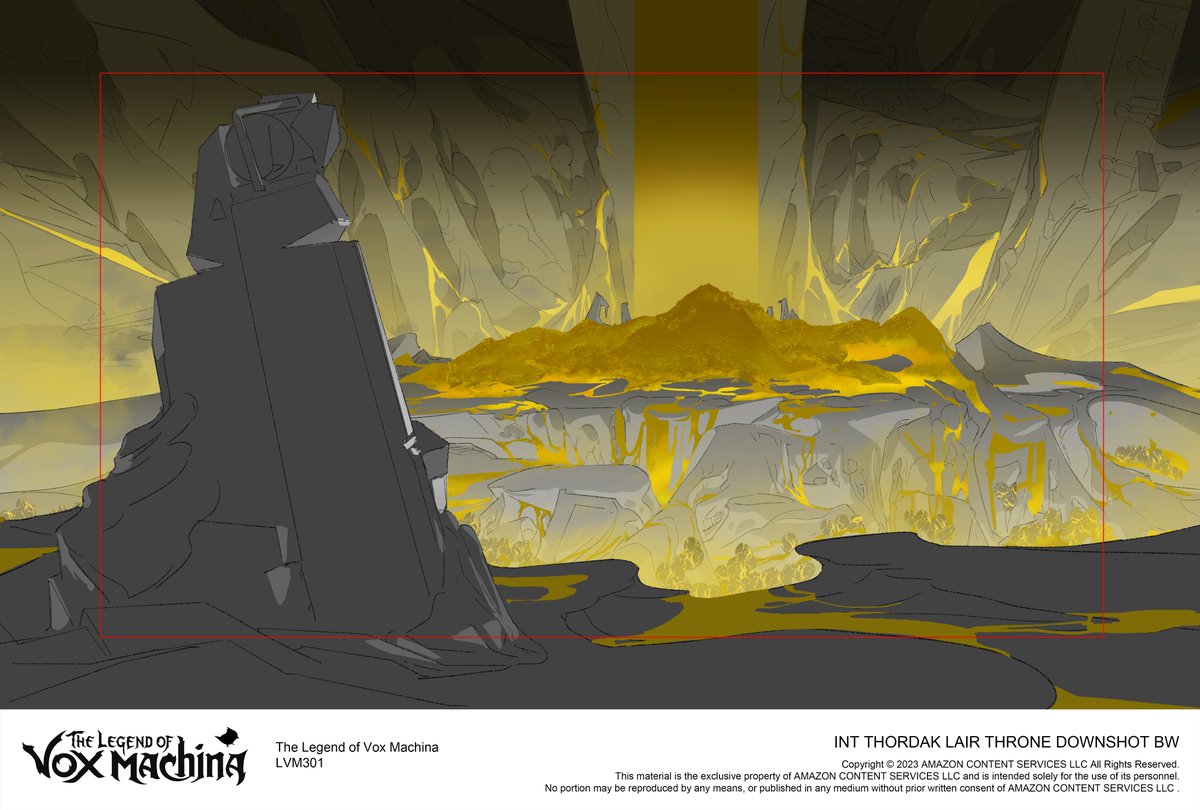 A_ntiqueWhite's tweet photo. Ruined Emon interior for #TheLegendofVoxMachina Season3 EP1
love drawing these organic shape 😇 cant resist temptation of lava and liquid gold
#LVMCrew https://t.co/2n4wmyZonx