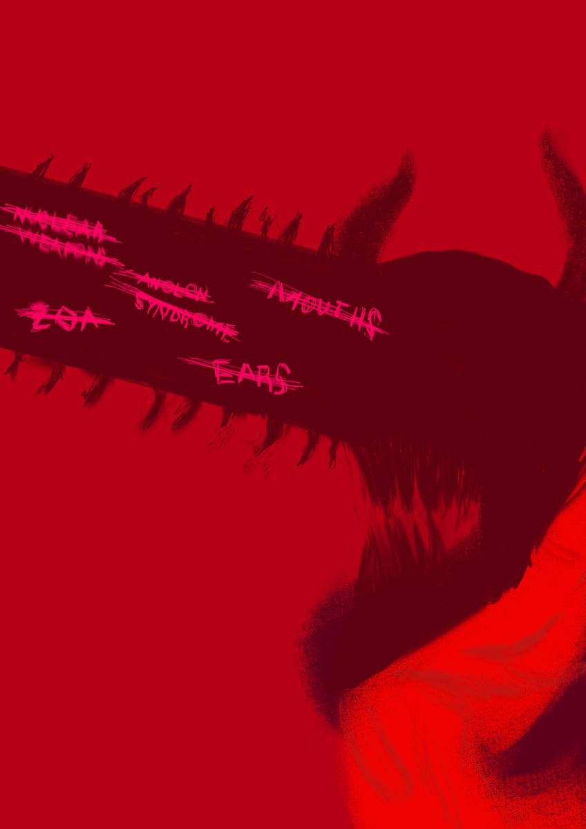 hiilad1's tweet photo. Day 14 (Violence), 15 (Hunter), and 16 (Erase) of #chainsawtober https://t.co/PL1d7KadKA
