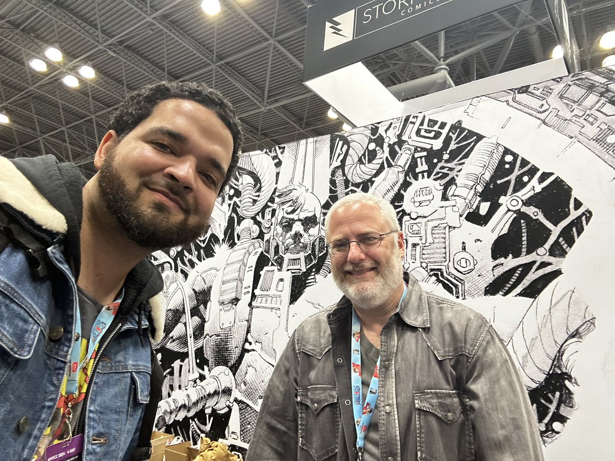 Got to meet one of my favorite modern writers <a href="/robertvenditti/">Robert Venditti</a> in-person! A pleasant #NYCC surprise.

Check out what he and <a href="/badideahello/">BAD IDEA</a> have cooking up.