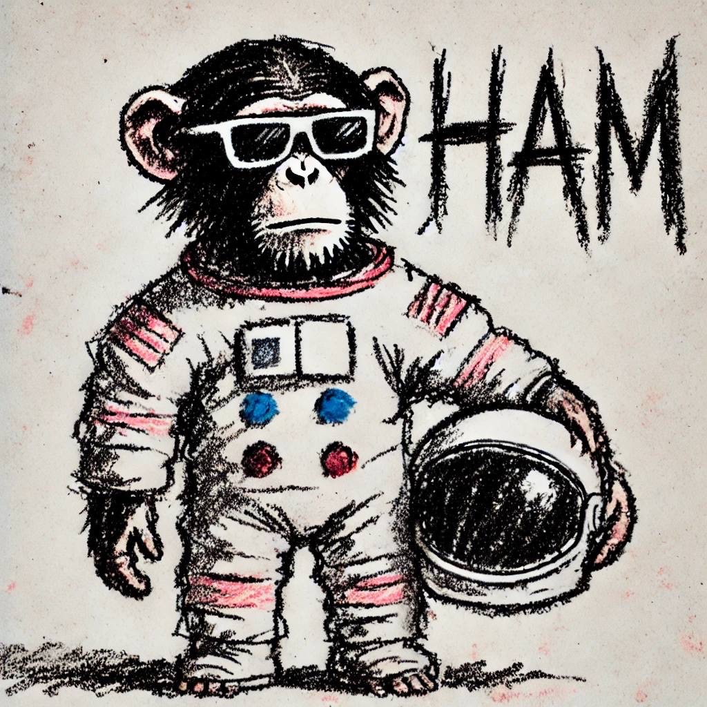 crypt0bears's tweet photo. @itsFoxCrypto $ham survived being dumped into the trenches.
we $hammers are gg to climb out and fly back to the moon
@HamOnSolanaa
#astrochimp #chimp #space #moon https://t.co/cRdlVpNYzF