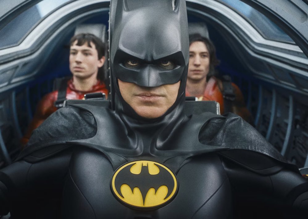 The DEFINITIVE Batman Trilogy:
            -  Batman
            -  Batman Returns 
            -  The Flash 

#Batman #KeatonBatman #BatmanMovies