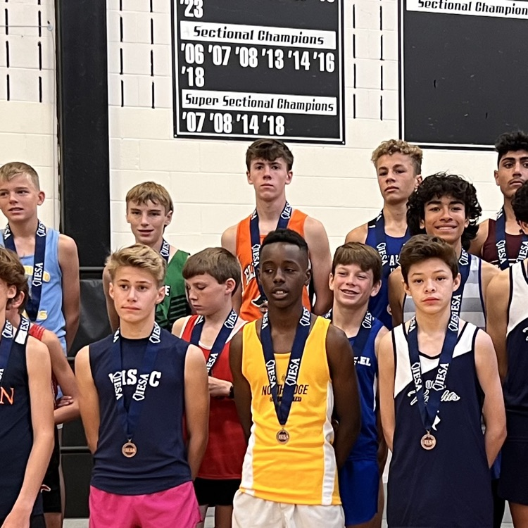 elmwood322's tweet photo. The junior high girls improved on last year's 10th place with a 6th place finish at the State Meet! Great to see their hard work pay off. Mady placed 20th to lead the team. Colton also finished 20th in the boys race. #TheTrojanWay https://t.co/BKLmXeOLrB
