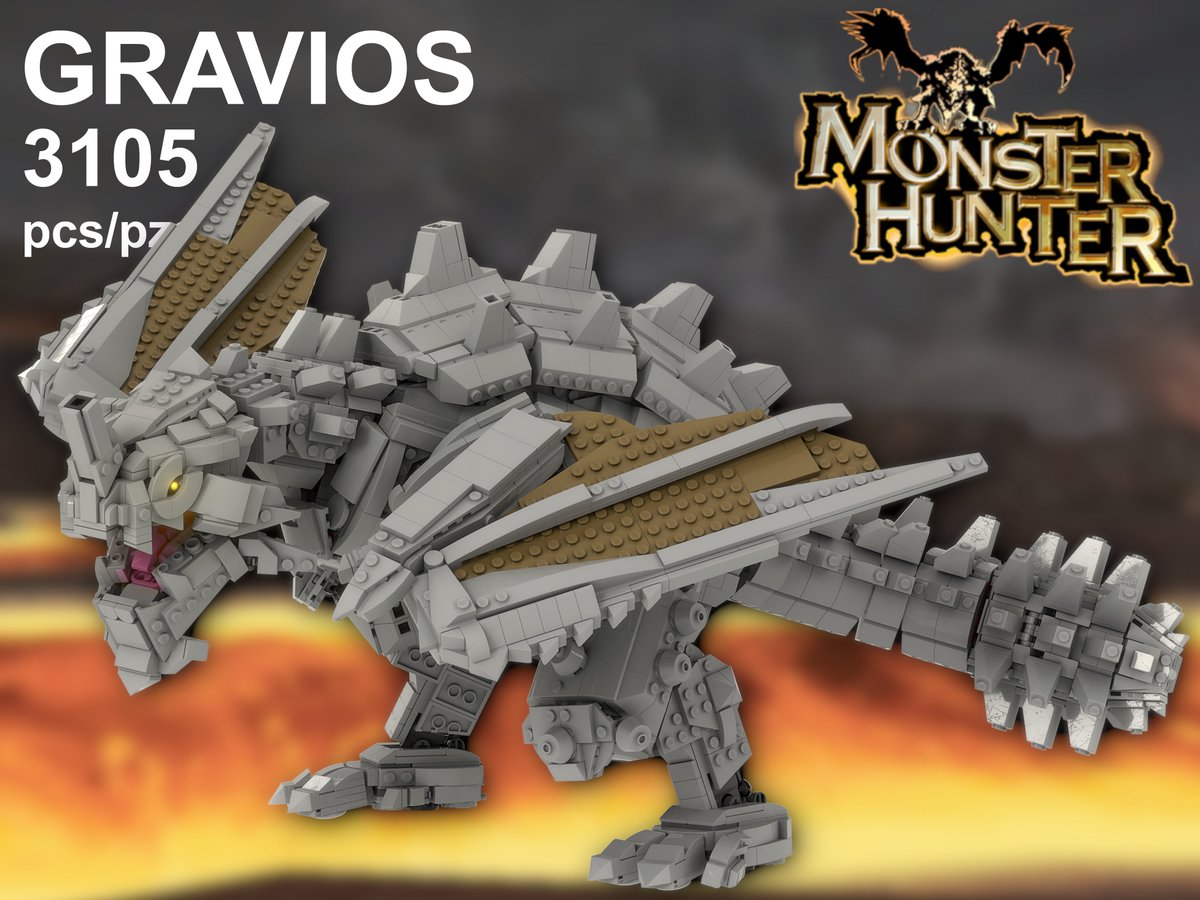 The big boy has arrived! The LEGO instructions for GRAVIOS from