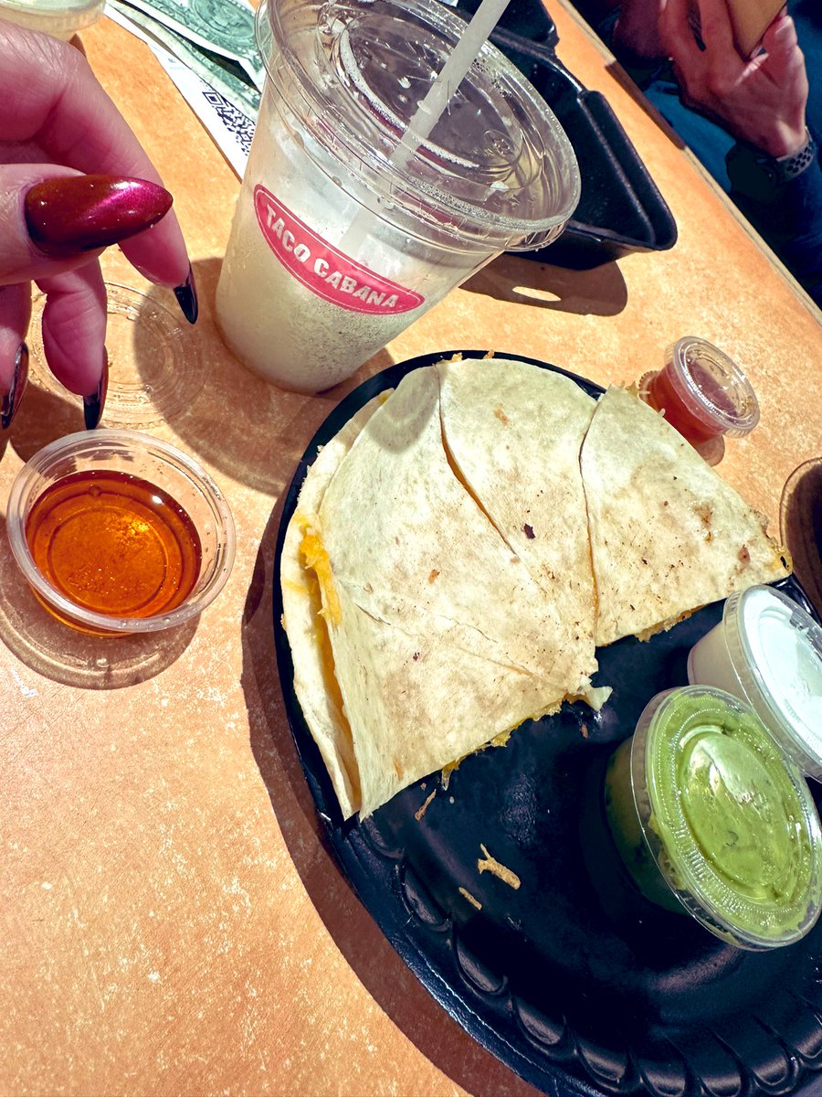 5 stars to Taco Cabana in Texas for providing comfort quesadillas and medicinal margaritas after a full day of cleaning out my father’s house