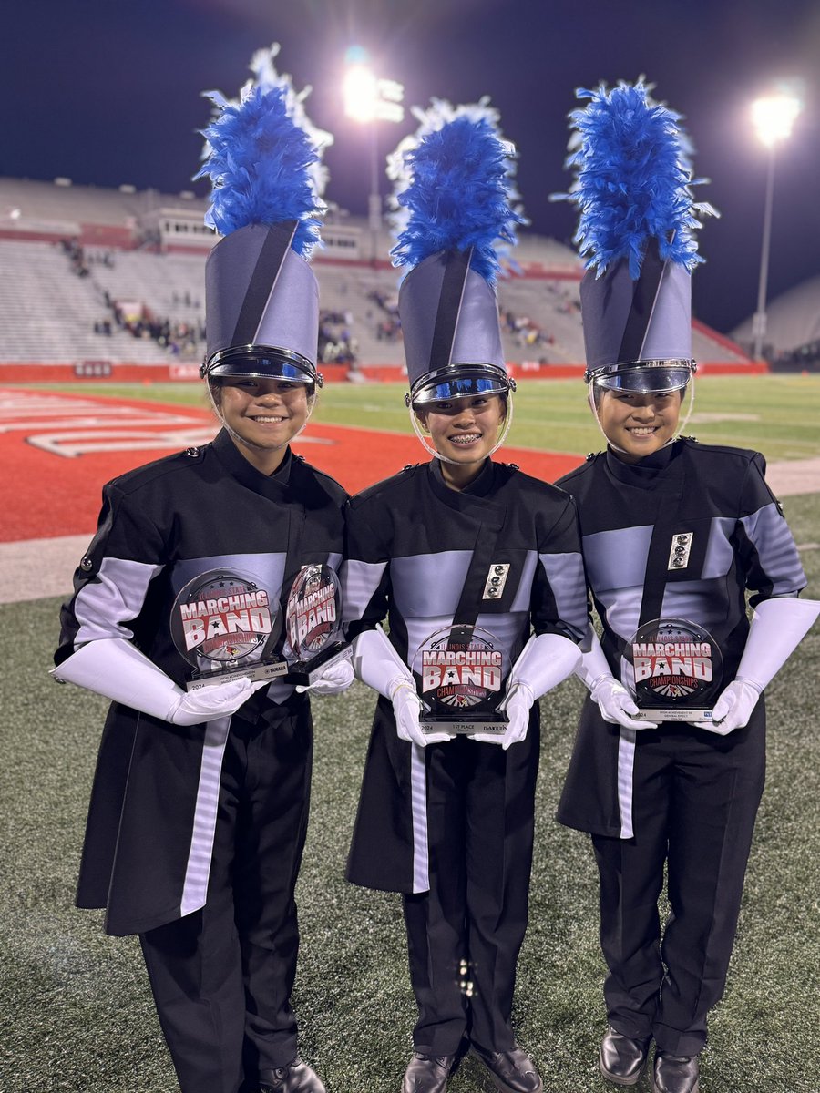 Frank Mirandola (@frankmirandola) on Twitter photo Congratulations to the <a href="/prospectband/">Prospect Band</a> for winning the Illinois State 5A Championship! The PMK also won captions for Outstanding Music, Visual, and General Effect.
<a href="/KnightsofPHS/">Prospect High School</a>
#EveryKnight <a href="/District214/">District 214</a> <a href="/PHSFineArt/">Prospect Fine Arts</a> Congratulations to the <a href="/prospectband/">Prospect Band</a> for winning the Illinois State 5A Championship! The PMK also won captions for Outstanding Music, Visual, and General Effect.
<a href="/KnightsofPHS/">Prospect High School</a>
#EveryKnight <a href="/District214/">District 214</a> <a href="/PHSFineArt/">Prospect Fine Arts</a>