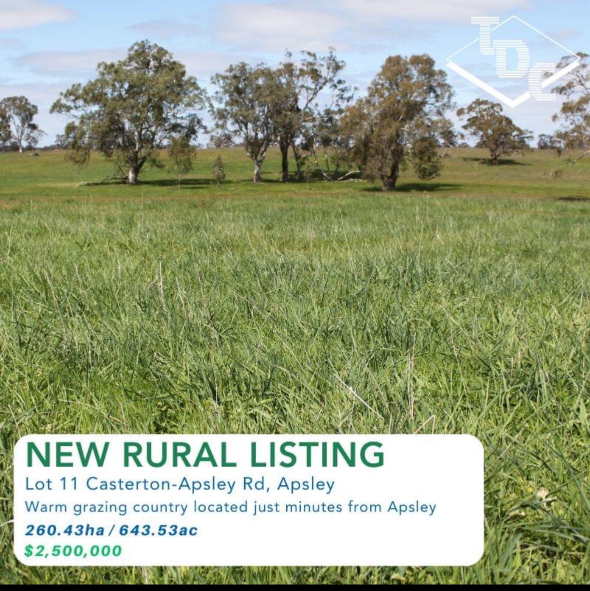We are selling a piece of land in Western Victoria. Be a great little starter block for someone looking to get a foot in the door in Ag 🤘🏻