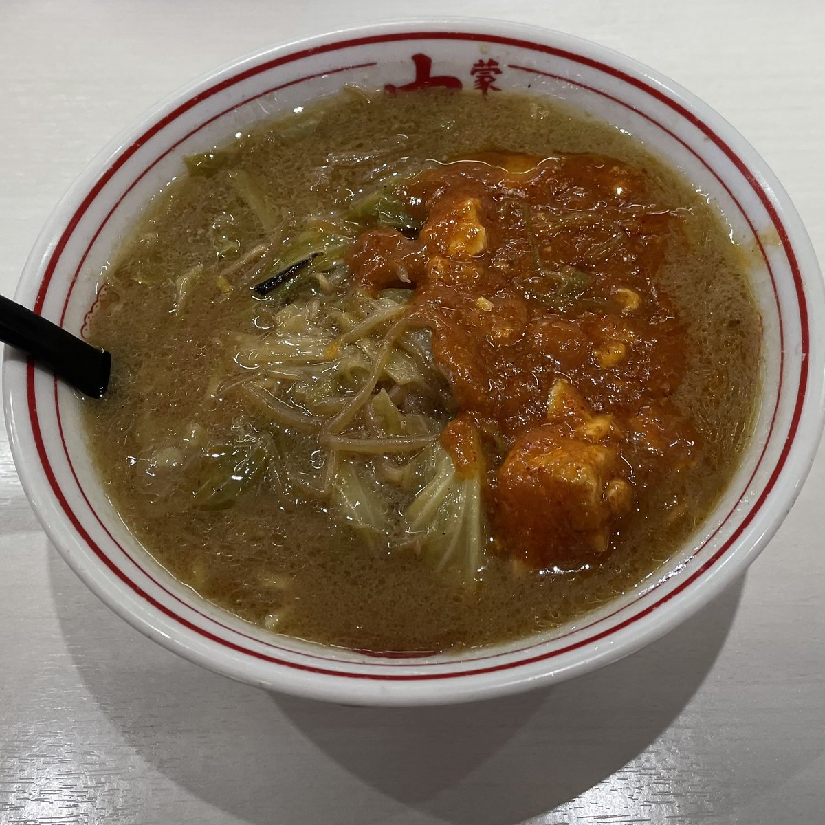 stabucky's tweet photo. 蒙古タンメン中本。 https://t.co/TmL5suqyCn