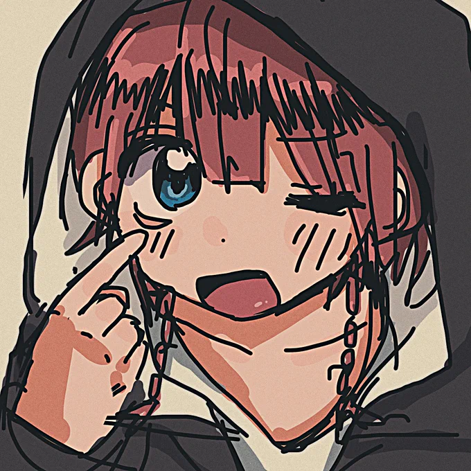 絵を久しぶりに描いたゾィ 