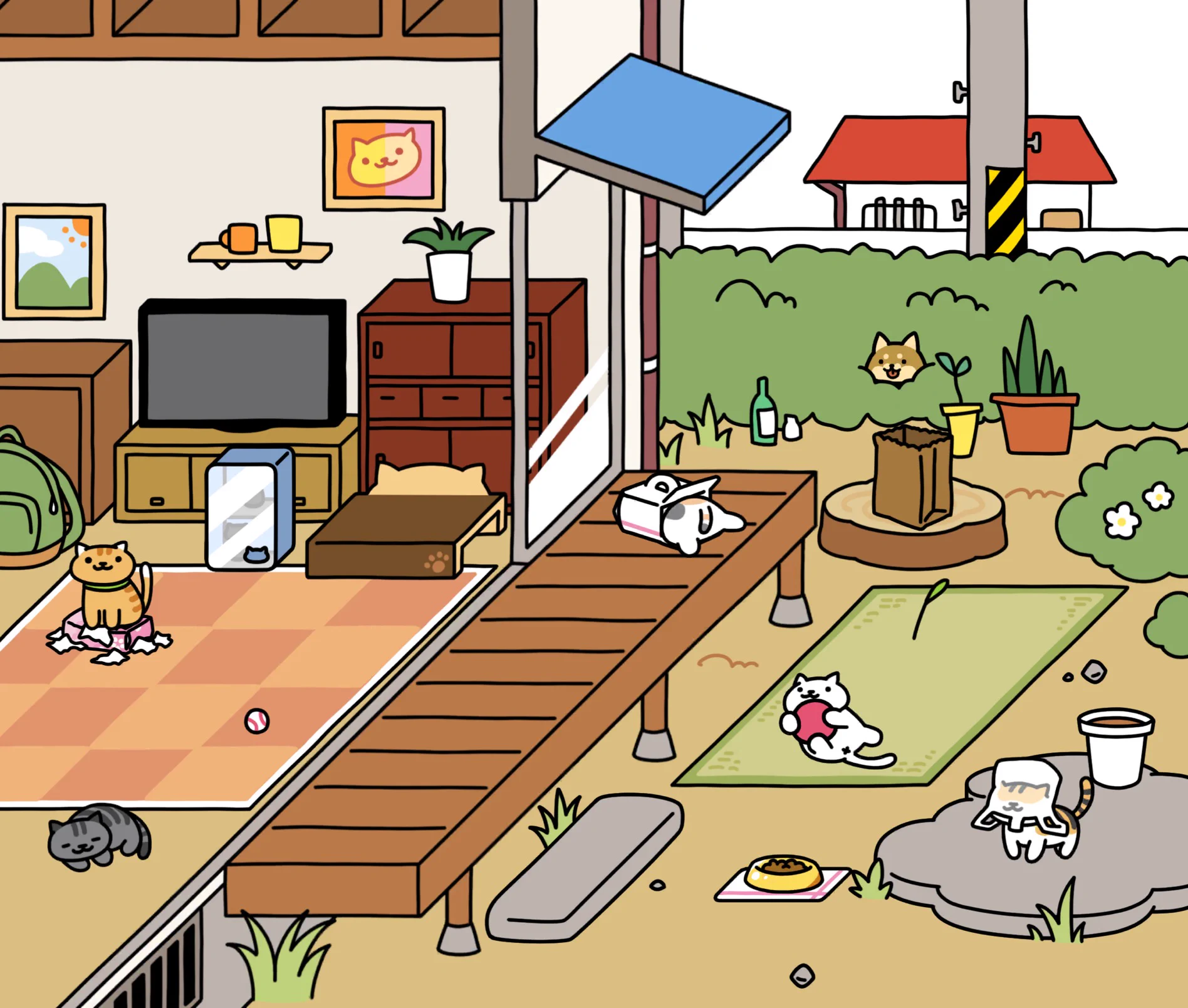 ねこあつめ公式@にわさき紹介 on X: 
