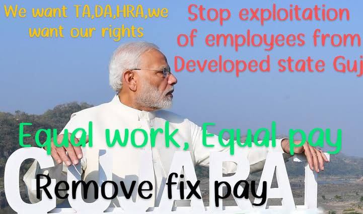 Fixed pay की नीति केवल कर्मचारियों को demotivate करती है और उनके प्रदर्शन को प्रभावित करती है। यह हमारे भविष्य के लिए खतरा है। बदलाव की जरूरत है ताकि सभी को उचित मूल्य मिले और काम में उत्साह बढ़े।
<a href="/Bhupendrapbjp/">Bhupendra Patel</a> <a href="/CMOGuj/">CMO Gujarat</a> <a href="/INCGujarat/">Gujarat Congress</a> <a href="/irushikeshpatel/">Rushikesh Patel</a> #Remove_Fixpay_Or_Boycott_BJP