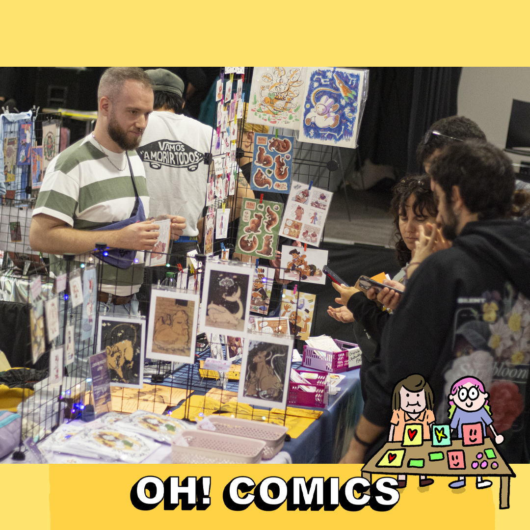 Ohcomicsfest's tweet photo. Recién acaba la edición del #ohcomicsfest2024 y no queremos dejar de mostrar nuestro agradecimiento a los/las protagonistas del evento: los fanzineros/as que han apostado por nosotros para mostrar sus nuevos trabajos.

Esperamos que hayáis disfrutado tanto como nosotros ❤ https://t.co/Opfw19UhdI