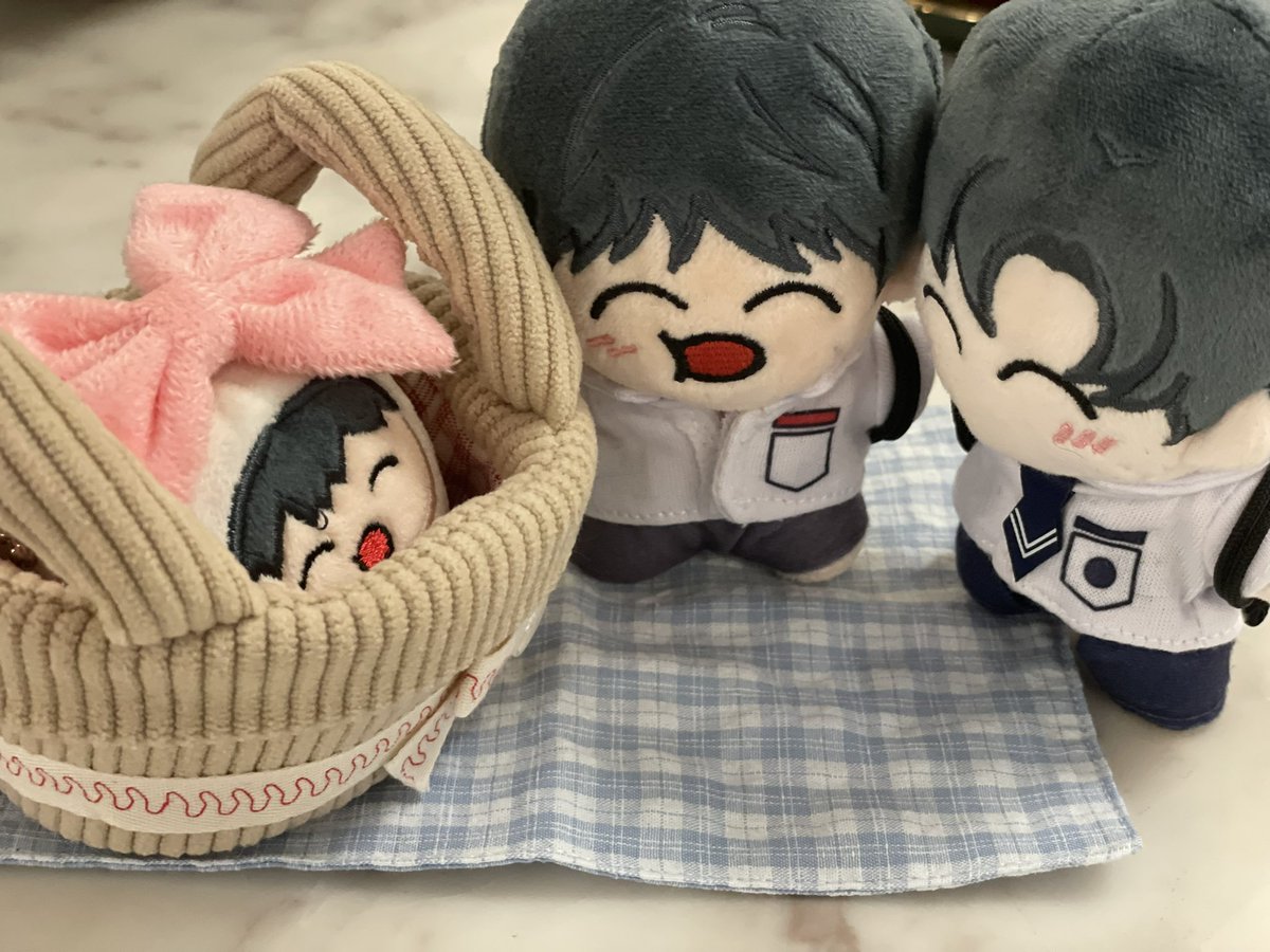 아기부부 빵준❤️💙그리고 아기만두🥟