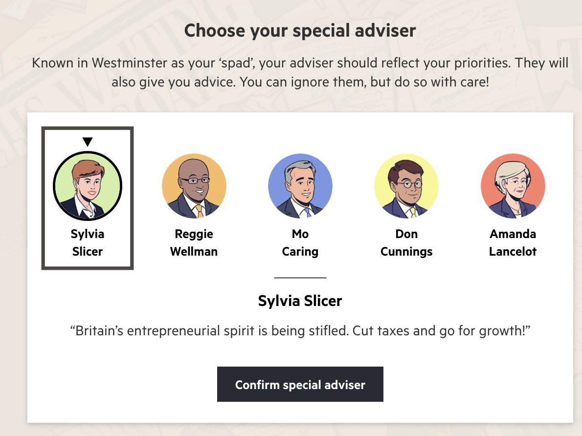 DanielaGabor's tweet photo. the @FT 'chancellor for a day' interactive is funny, they've got a neoliberal on the far left and a neocon on the far right, and they're both women!

Let's see how conservative the fiscal politics are.

https://t.co/HvBghkbIfj https://t.co/LbRyAIeXth