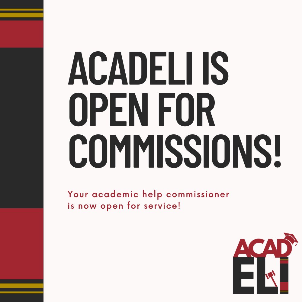 ACADELI - Acad Commissions tweet media
