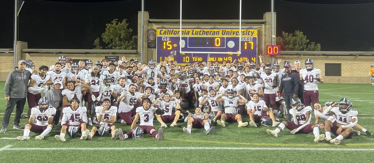 Redlands Bulldog Football tweet media