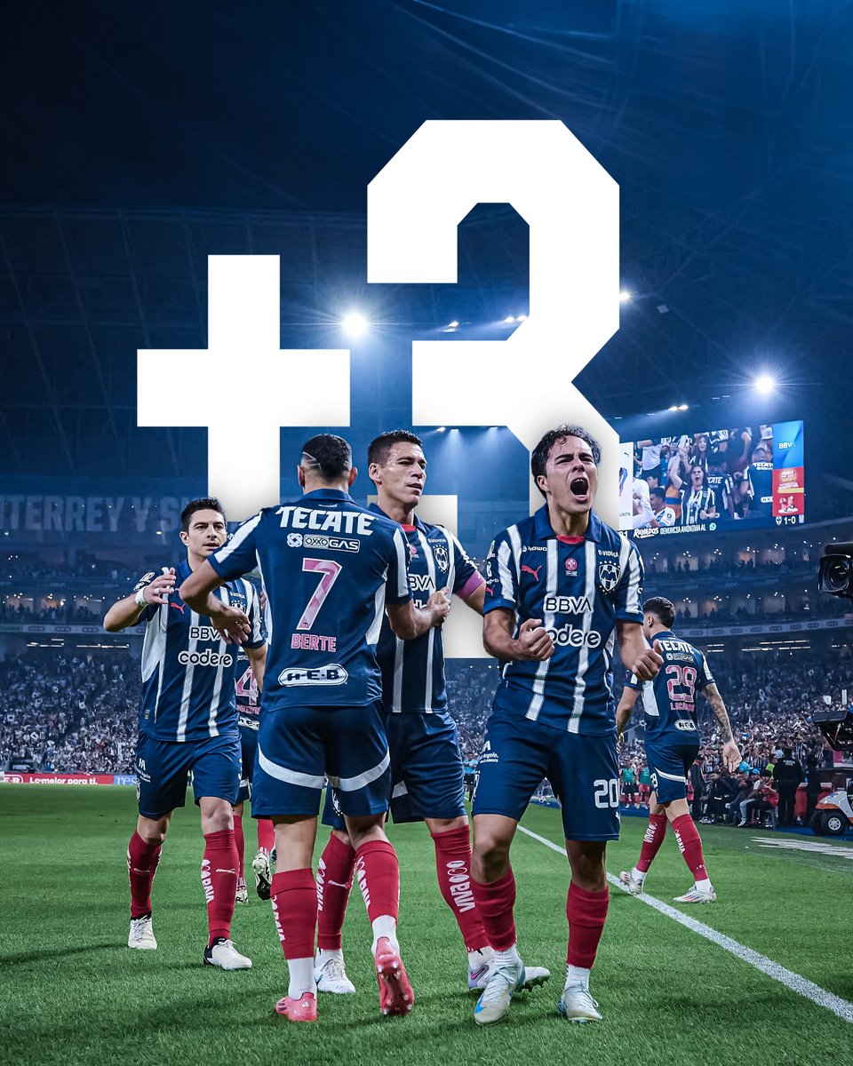 Rayados's tweet photo. ¡El Monterrey y su gente hicieron un partidazo!🔥

¡Claro, Ⓜ️uchachos!➕3️⃣ https://t.co/rL7Vi9wcs2