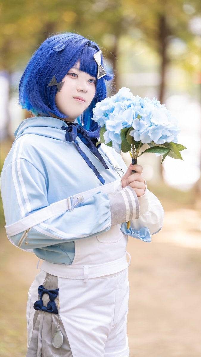 コスプレ] ぶいすぽっ！ / 紡木こかげ📘💧 📷@Hayami404 #コスプレ