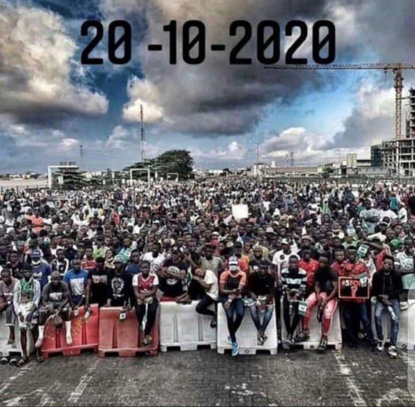Nneka Okeke (@unshakeablen) on Twitter photo It's been a long day without you my brothers & sisters that were massacred on 20.20.20  by the <a href="/nigeriagovern/">NIGERIA GOVERNMENT</a>, <a href="/HQNigerianArmy/">Nigerian Army</a>  that were supposed to protect you people.We haven't forgotten & will never forget.
#LekkiTollGate
#EndSarsMemorial4
#EndSARS
#Protest
#lekkimassacre It's been a long day without you my brothers & sisters that were massacred on 20.20.20  by the <a href="/nigeriagovern/">NIGERIA GOVERNMENT</a>, <a href="/HQNigerianArmy/">Nigerian Army</a>  that were supposed to protect you people.We haven't forgotten & will never forget.
#LekkiTollGate
#EndSarsMemorial4
#EndSARS
#Protest
#lekkimassacre