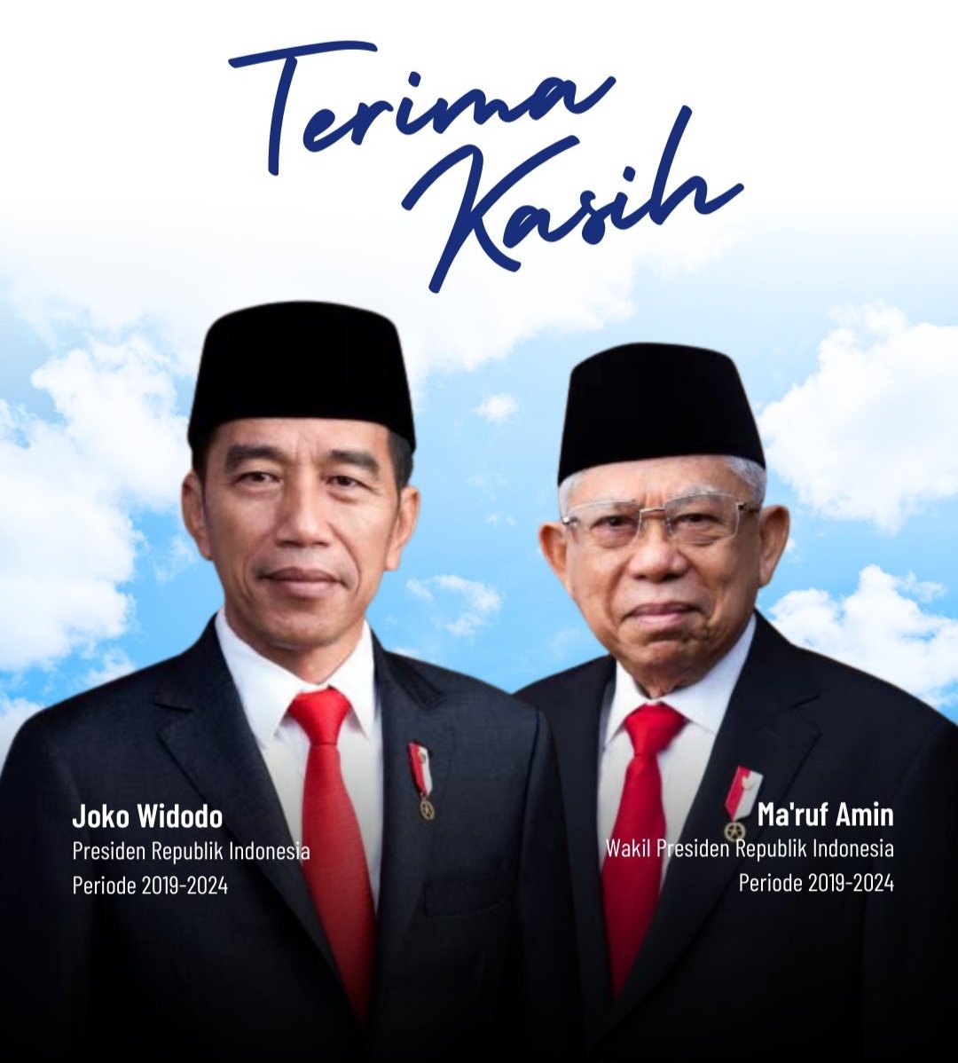 Dirgantara (@dirgantara_33) on Twitter photo Terima kasih atas pengabdiannya pak <a href="/jokowi/">Joko Widodo</a> <a href="/Kiyai_MarufAmin/">KH. Ma'ruf Amin</a> 🇮🇩🇮🇩🇮🇩
#TerimakasihKominfo
Rp 1 Presiden Kiamat Marc
Ketua MPR Anies
Hamas Abu Janda
Yahya Sinwar
Bingxue Terima kasih atas pengabdiannya pak <a href="/jokowi/">Joko Widodo</a> <a href="/Kiyai_MarufAmin/">KH. Ma'ruf Amin</a> 🇮🇩🇮🇩🇮🇩
#TerimakasihKominfo
Rp 1 Presiden Kiamat Marc
Ketua MPR Anies
Hamas Abu Janda
Yahya Sinwar
Bingxue