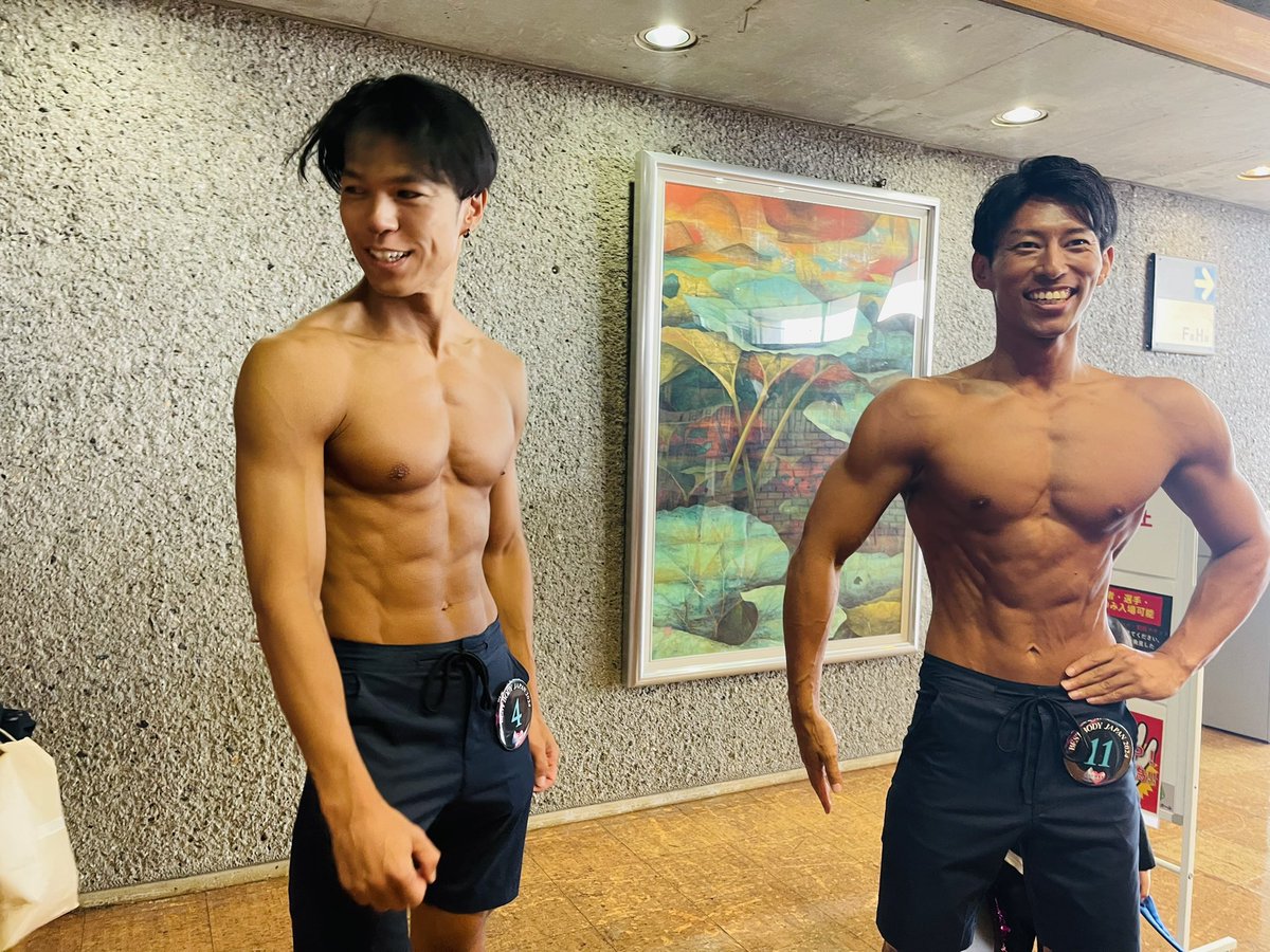 おおお！！！工藤さんもだいそんさんも決勝進出！！！🎉
<a href="/ToraDady/">Takashi Kudo</a> <a href="/daidai3110/">だいそん@筋肉エンジニア</a> 

#UZUMAKIベストボディジャパンへの道
#ベストボディジャパン