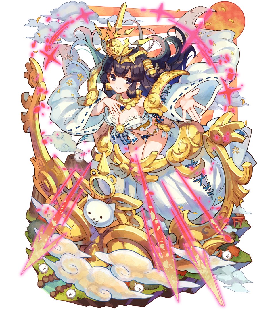 続いて、「大日の女神 アマテラス」さん、です！ 大いなる太陽と、豊潤