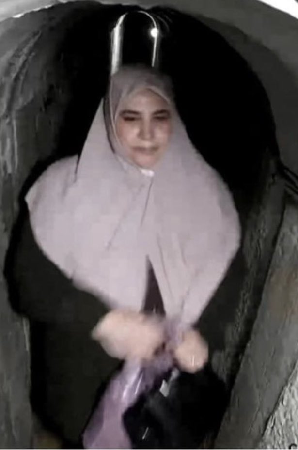 Au fond de son tunnel, la vie de Mme Sinwar n’est pas si noire. Son (défunt) mari lui paye des sacs Hermès à 35.000 dollars.