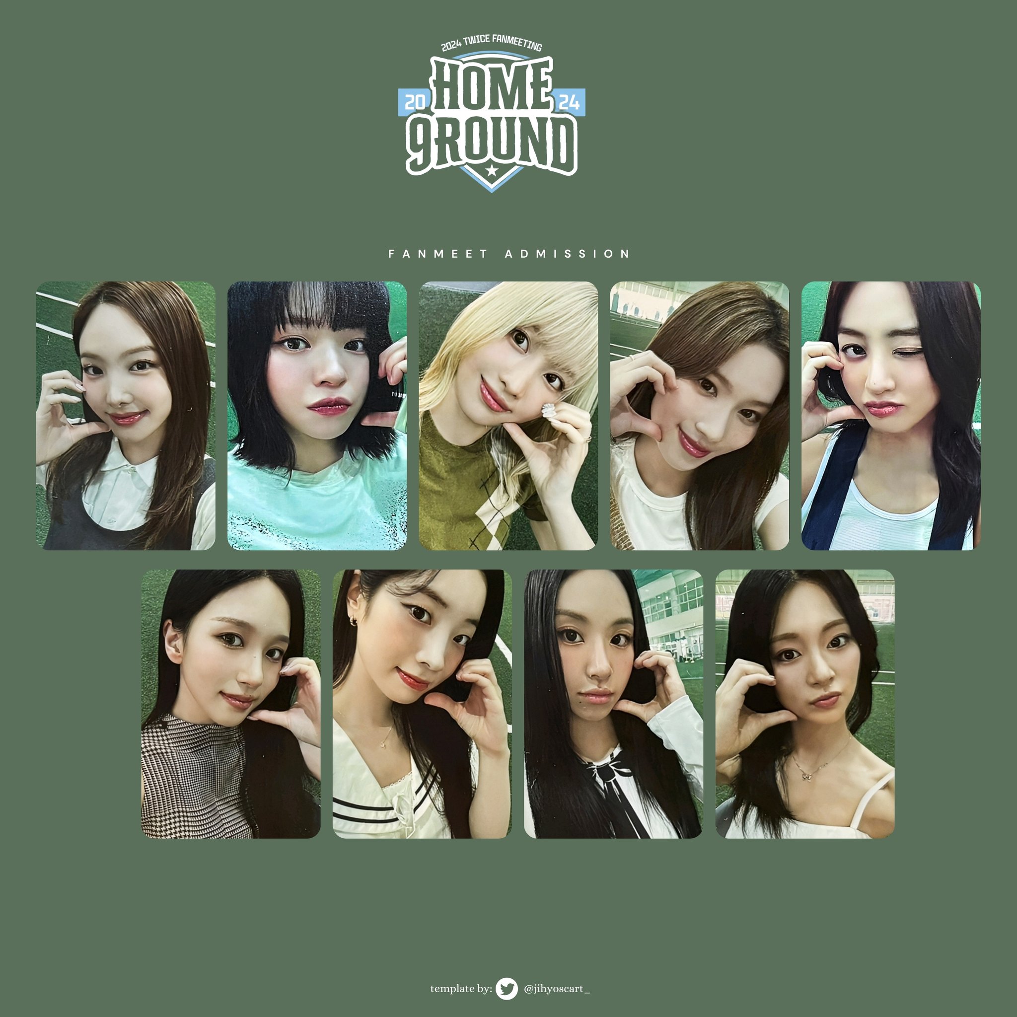 TWICE FANMEETING HOME9ROUND 入場トレカ 【公式通販】