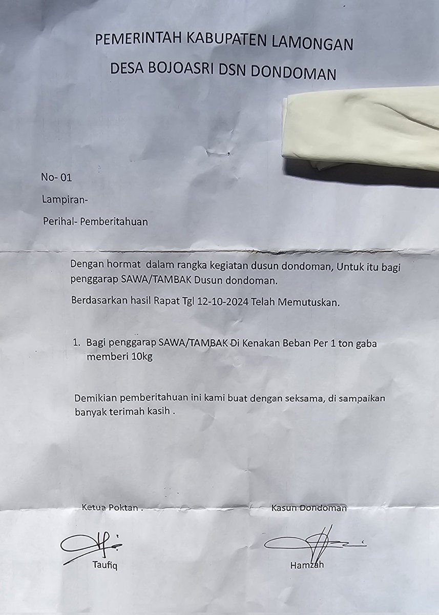 Setiap tahun petani udah bayar pajak, saat panen masih di peres juga🥵
#kemenkeuRI
#lamonganmegilan
#jawatimur
#Dirjenpajak
Hidup dinegara KONOHA memang Susah
Bantu Viralkan...!!
