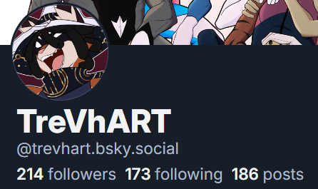 So. since we're moving houses. 
Here's a reminder that I'm currently on BlueSky ^v^ 

If you want to see a year's worth of work I've never posted on here (And then some).  

Here's a link!

bsky.app/profile/trevha…