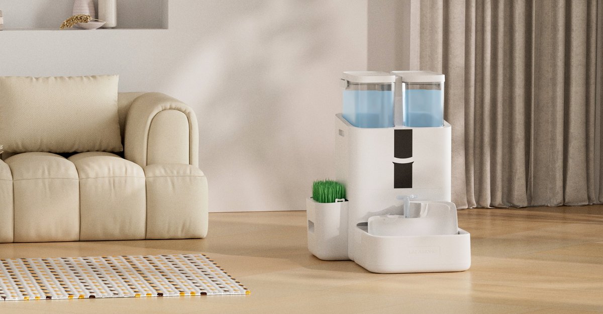 LALAHOME_JP's tweet photo. ＼🚿プロジェクト終了まであと9️⃣日🚿／
​
#Makuake で販売中の スマートペット給水器「RealFountain」
当プロジェクトが残り9️⃣日を切りました🏃‍♀️💨
​
お得に応援購入をできるのもプロジェクト期間中だけ❗️
​
先着限定最大43%OFF‼️
https://t.co/1Eatn9ZCNY
​
#LALAHOME #ペット給水器 #Makuake https://t.co/2ftpCArG1V
