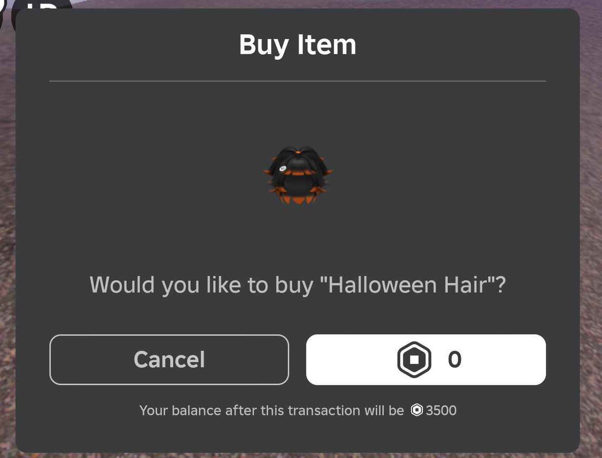 GorgeousBlox's tweet photo. Giveaway of Free Limited Halloween Hair 🎃

Follow me &amp; @eclaimUGC+ Like+ Retweet
Comment your user below 💕

Ends in 14 Hours! https://t.co/kPy1Mb2tpf