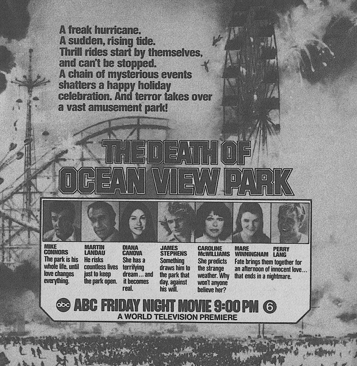 📺Primetime Television, October 19, 1979:

— ‘The Rockford Files’
— TV movie ‘The Death of Ocean View Park’
