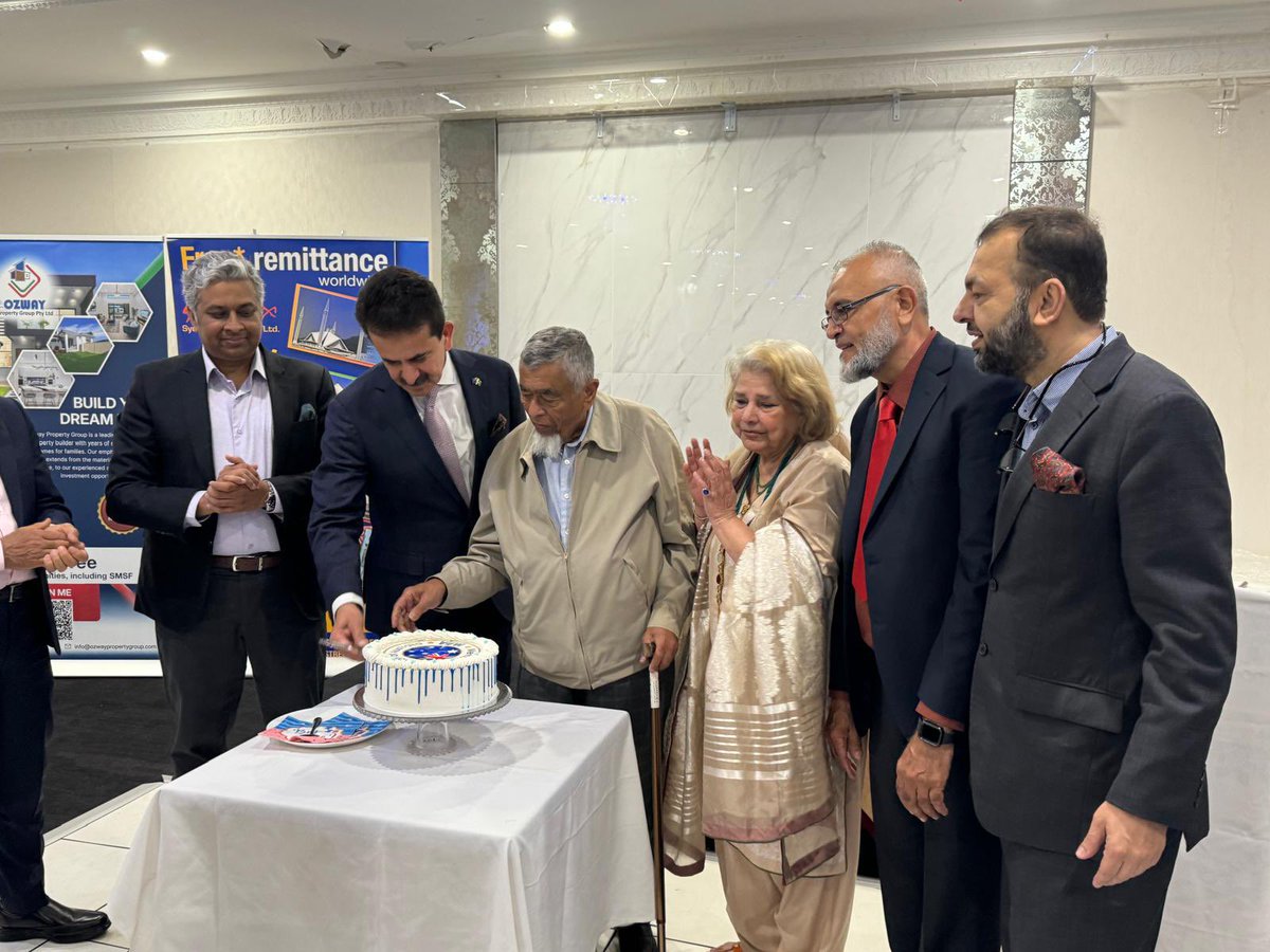 Zhchaudhri's tweet photo. Honored to attend the Memon Association of Australia’s Annual Dinner. The Memon community, renowned for its entrepreneurship, philanthropy, and social impact, continues to make remarkable contributions globally @PakinAustralia #WMOWORLD #MEMON https://t.co/oZ1hjGbfZj