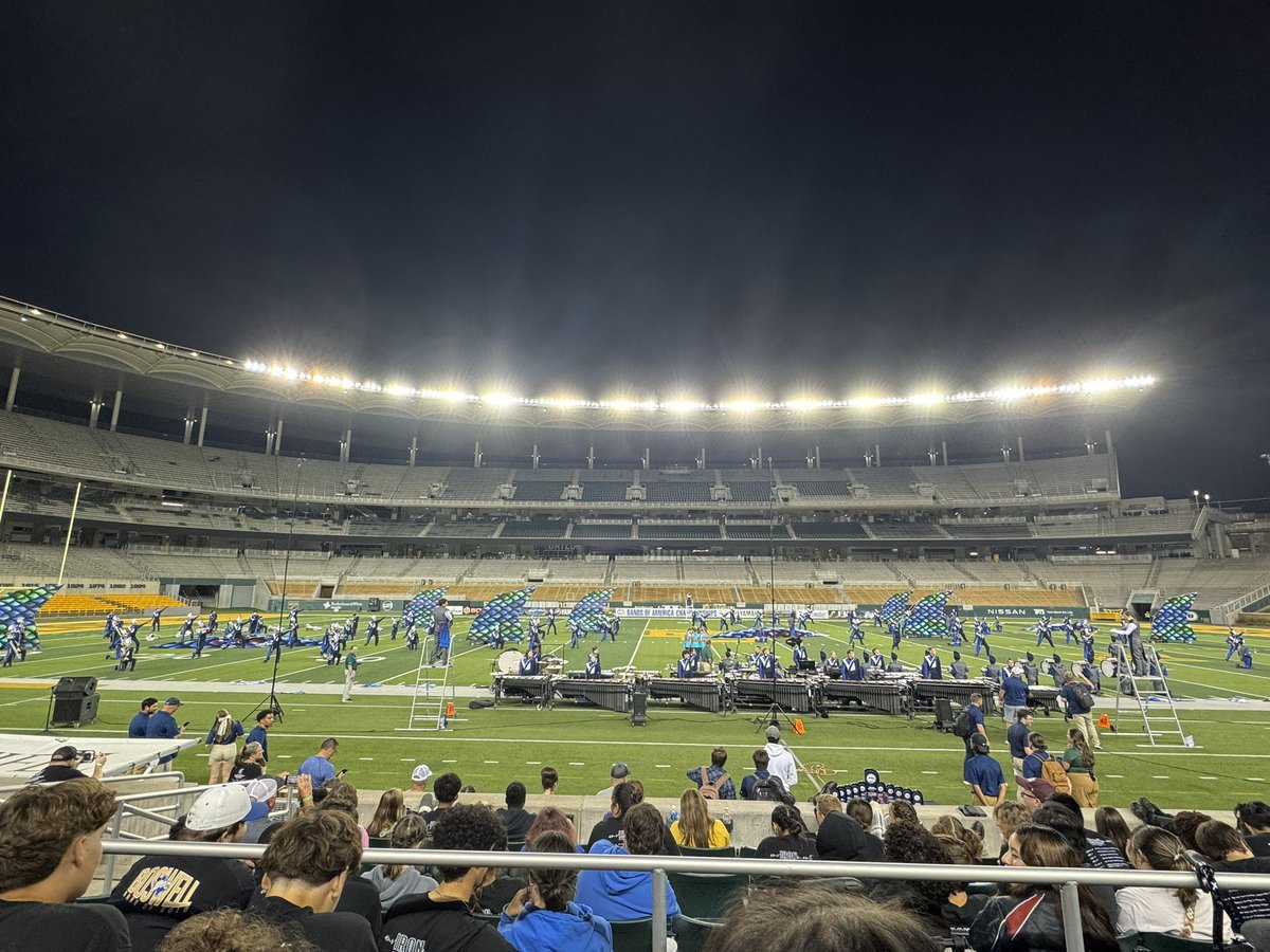 The <a href="/spartanregband/">Spartan Regiment</a> had an incredible performance in BOA Finals in Waco at Baylor Stadium tonight!  UIL Area is next weekend! <a href="/BISD_FineArts/">BISD Fine Arts</a>