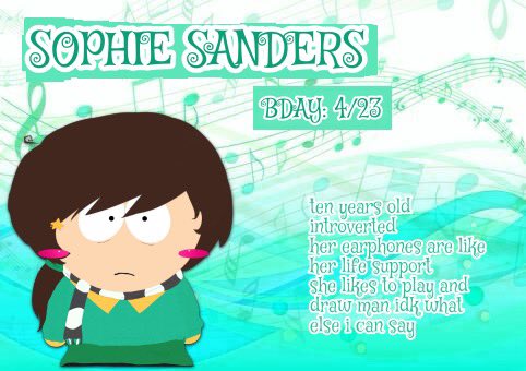 StarrrySophie's tweet image. [ — PINNED — ] 

SOPHIE SANDERS ★ she&apos;s a little stupid ☝️☝️ 

𖤐 #spoc #sprptwt 𖤐