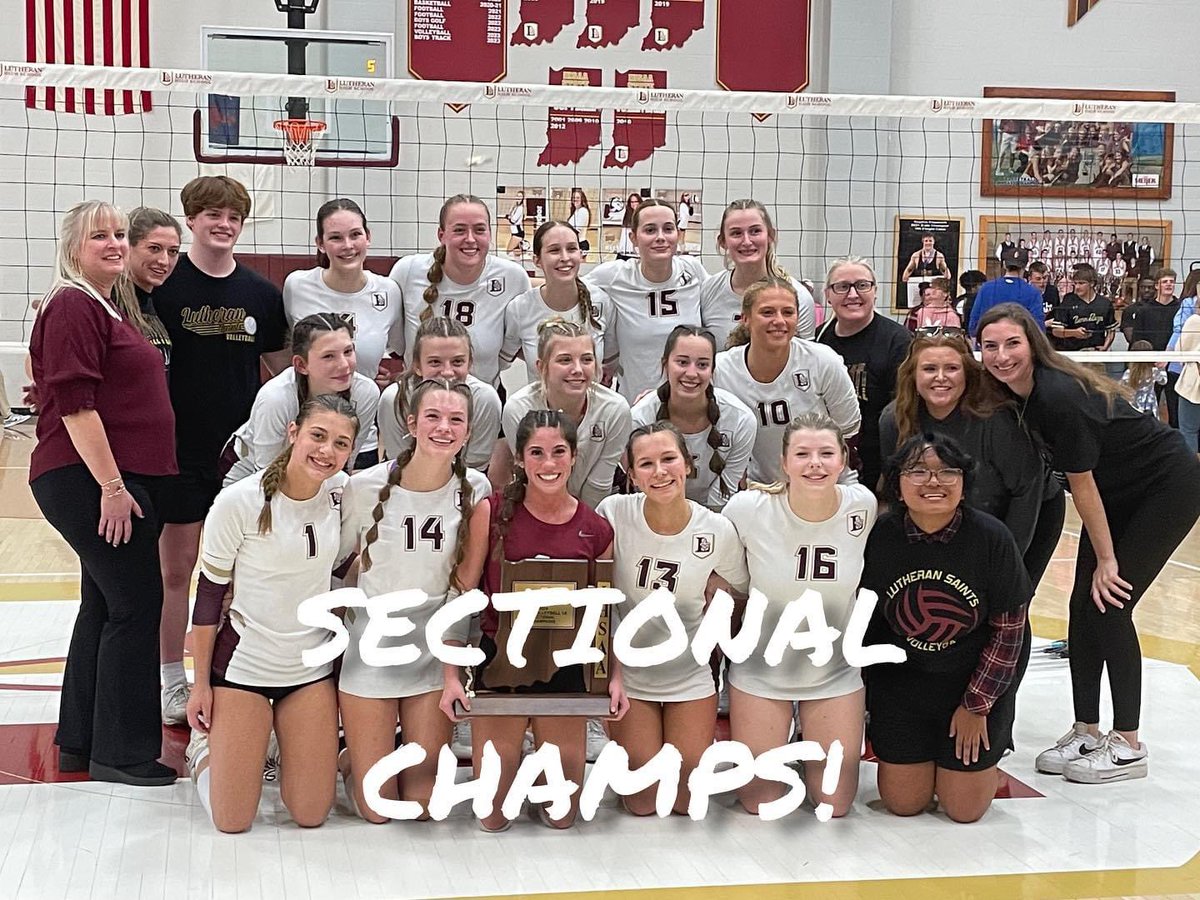 What a match! Both teams played their hearts out and it was an intense match! The lady Saints show grit and determination and they never gave up! On to regionals! Let’s goooooo! 💪🏻🏐⚜️