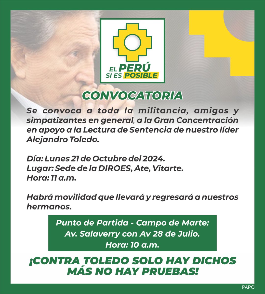 Alejandro Toledo tweet media