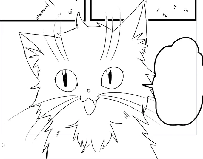 動物が描けないで有名な俺が猫描けるようになってる!!!! 
