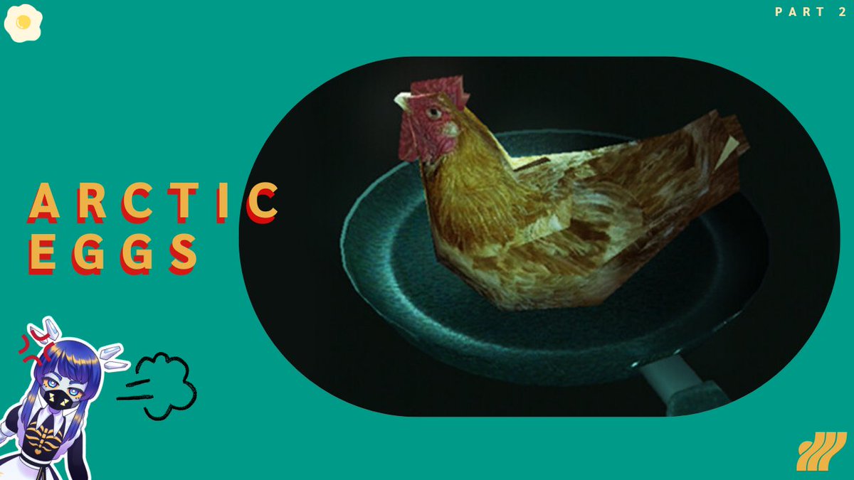 eurekaforsythe's tweet photo. Continuing and hopefully finish #arcticeggs today!! Let's see what else I'll be cooking for the hungry folks in Antarctica in this next round 😋🍳✨Will start in about 15-ish min.! 

Waiting room: https://t.co/BP1uAh7ar8

#onscreenandroid #indievtubers #ENVtuber #Vstreamer https://t.co/omb4b6PEbo
