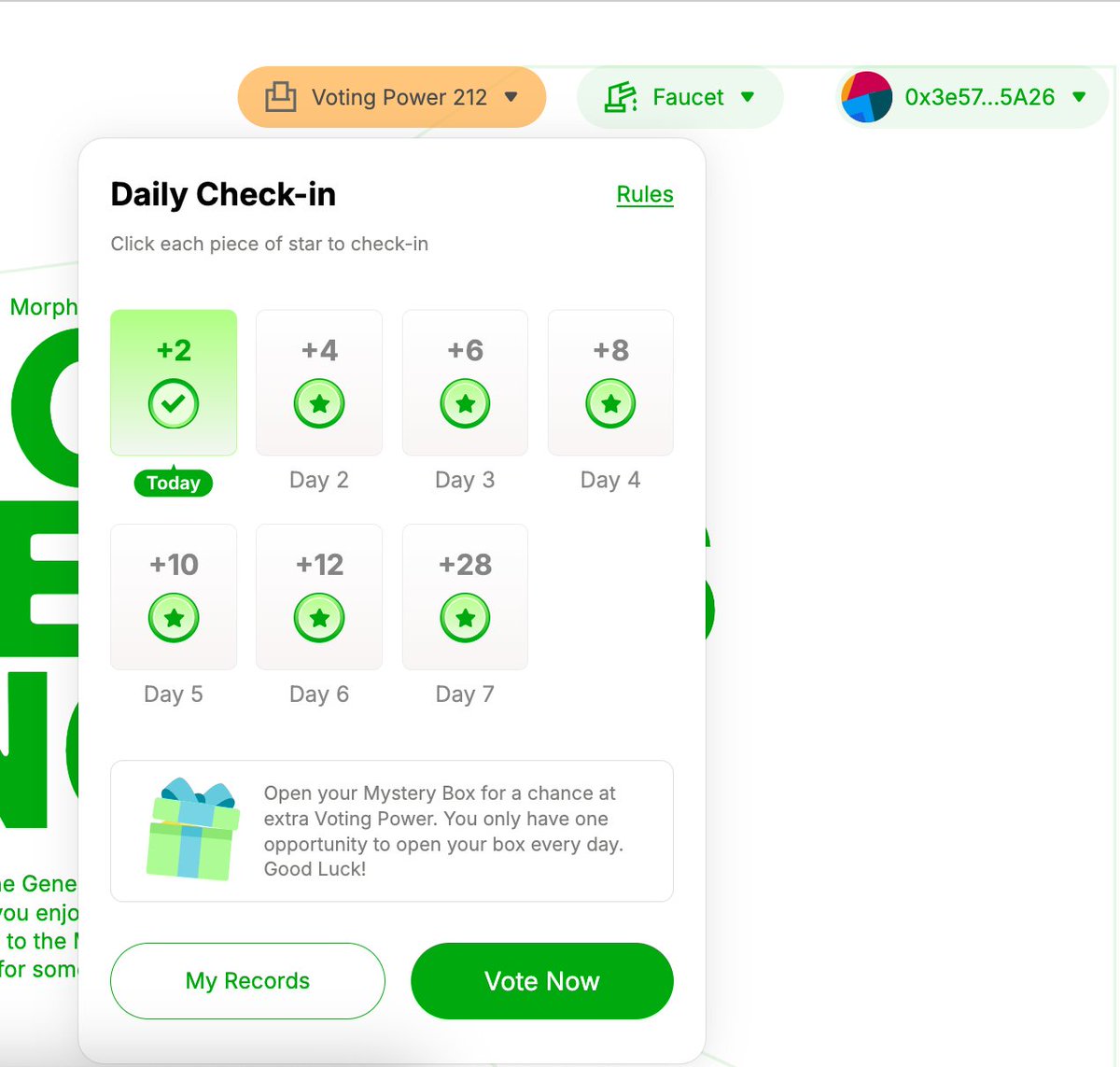 vowillhq's tweet photo. Cập Nhật Kèo #Morphl mới nhất cho anh em đây!

🚀 Link tham gia: https://t.co/vcKdSl8Hq9

Hướng dẫn nhanh:
1️⃣ Nhấn vào Profile ở góc phải để kết nối tài khoản.
2️⃣ Tiếp theo, vào Voting Power để tiến hành bỏ phiếu.
3️⃣ Đừng quên mở hộp quà để nhận thêm phiếu nhé!

Nên chia đều phiếu và vote cho mỗi dApp một ít để tích lũy tx.
Vote đủ các dApp cho chắc ăn, đừng để sót!

Có kha khá dApp, nếu có thời gian thì vào trải nghiệm cho biết!
🎉 Kèo miễn phí, ai chăm thì vào làm ngay cho nóng!