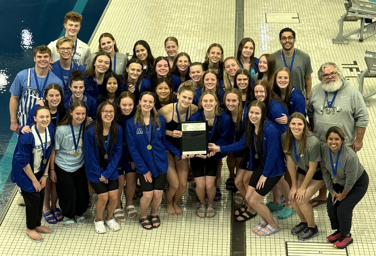 🚨 SKIPPERS WIN 8th TRUE TEAM STATE TITLE!
⚓️🏊‍♀️ Congratulations to our Minnetonka Girls Swim &amp; Dive <a href="/tonkagirlsswim/">Minnetonka Girls Swim & Dive</a> team that claimed its 8th Class AA True Team State Championship! #BigBlueWave <a href="/TonkaSchools/">Minnetonka Schools</a>