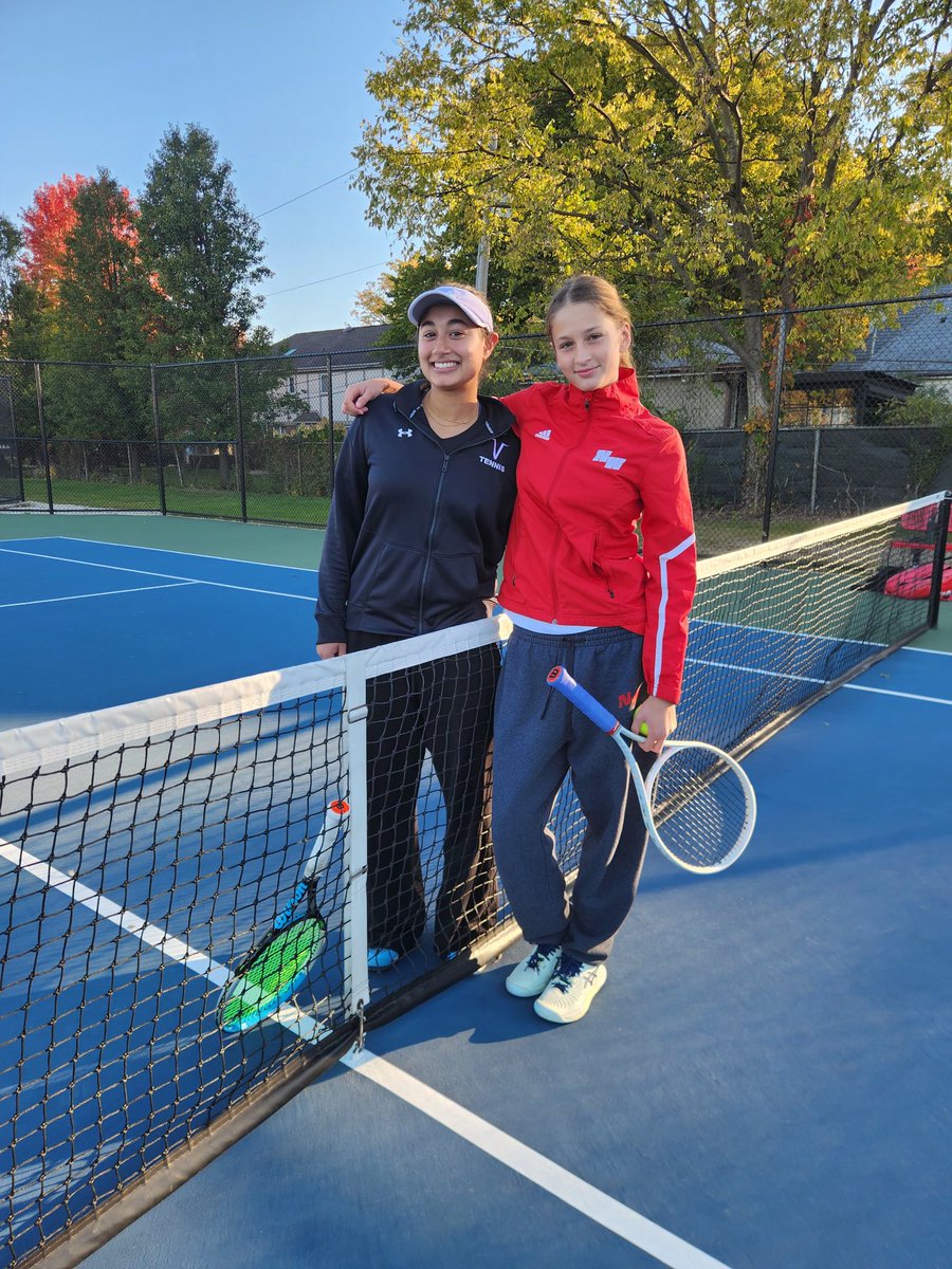 HEADING TO STATE! Congratulations to District
219! A huge shoutout to Emma from Niles West and Sobia
from Niles North, who are heading to the State Tournament
this Thursday! Best of luck, and you've got this! <a href="/WolvesD219/">Niles West Athletics</a>