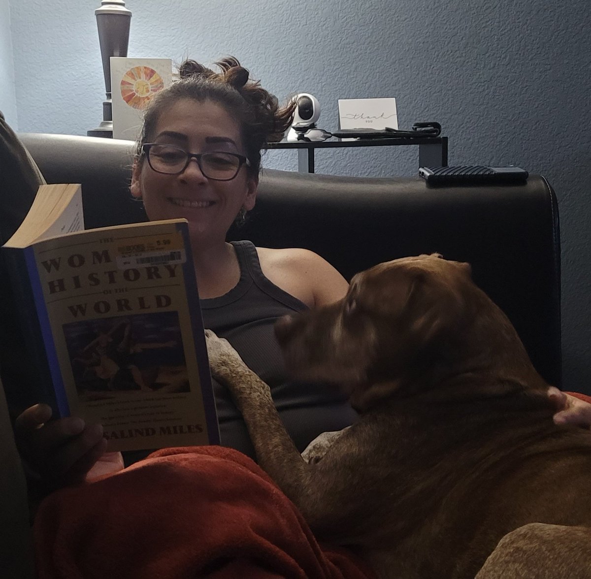 Sharing the knowledge with my girl! Reading to those in our charge empowers them to be thinkers! I ❤️ reading! 
#Learner #Teacher #GirlPower