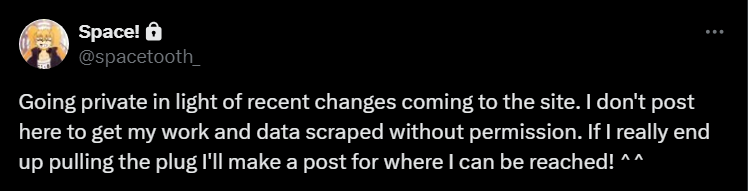spacetooth_art's tweet photo. Please read! https://t.co/QFSrics7eQ