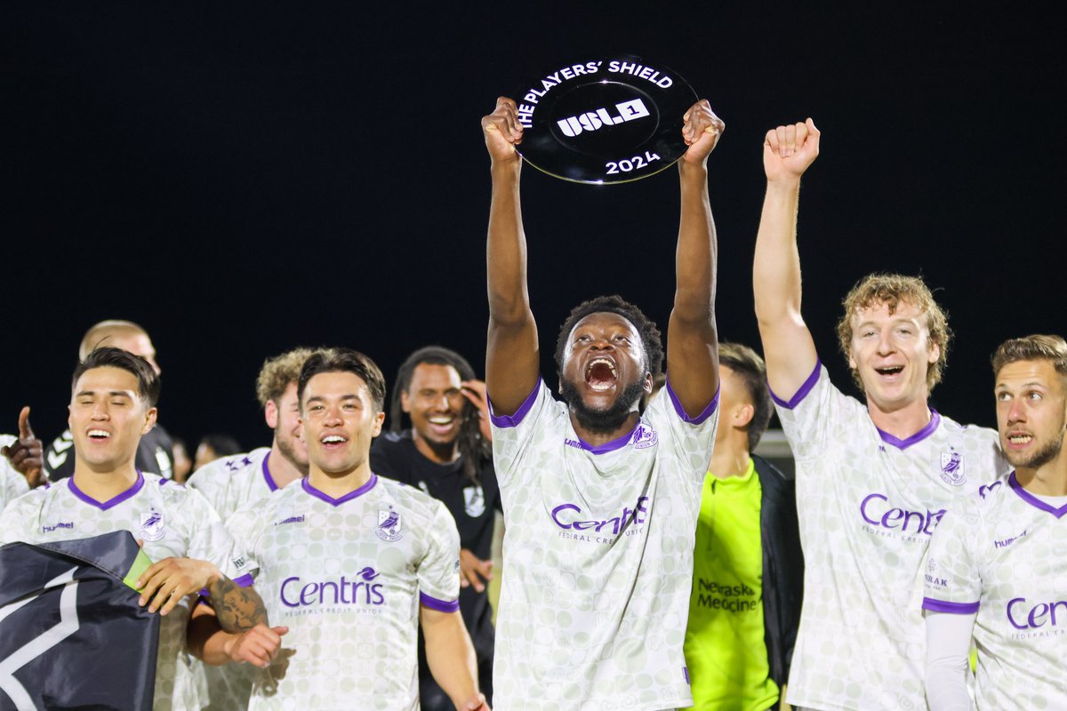 Now presenting your 2024 Players' Shield winners 🛡️

Congratulations <a href="/Union_Omaha/">Union Omaha</a> 👏👏